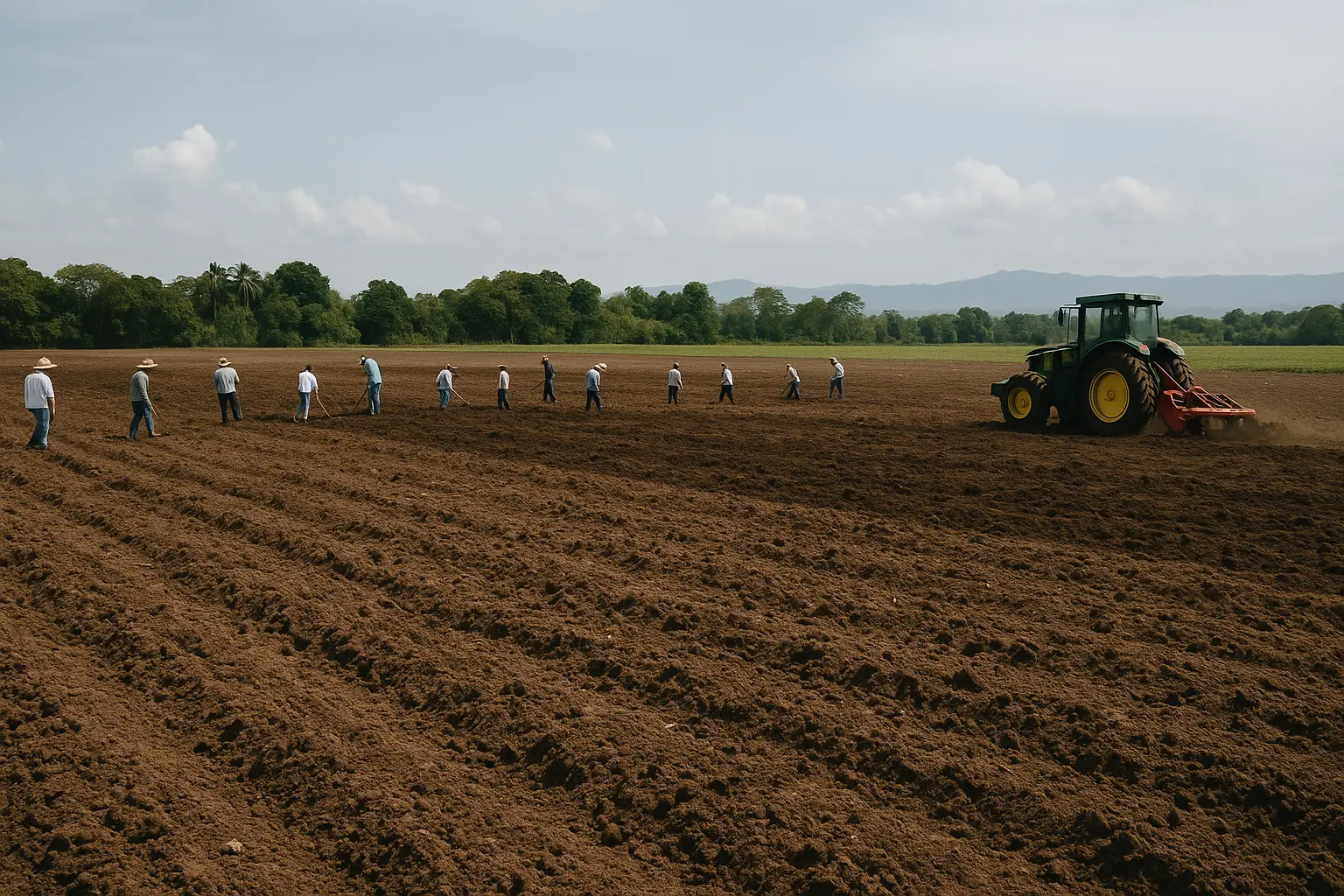 Sustainable soil preparation